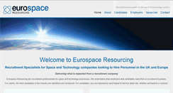 Desktop Screenshot of eurospace-resourcing.com
