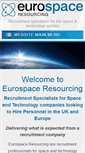 Mobile Screenshot of eurospace-resourcing.com